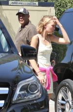 LILY-ROSE DEPP Out and About in Beverly Hills 09/03/2015