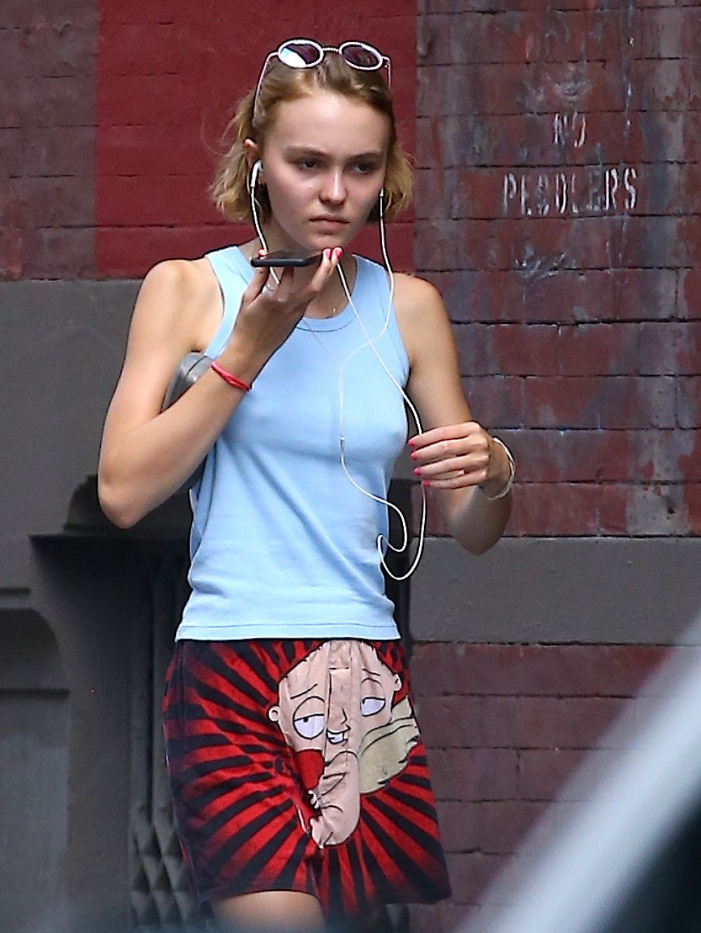 Lily Rose Depp Out And About In New York 09 09 2015