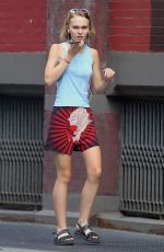 LILY-ROSE DEPP Out and About in New York 09/09/2015