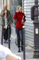 LILY-ROSE DEPP Out and About in Paris 09/06/2015