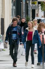LILY-ROSE DEPP Out and About in Paris 09/24/2015