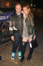 LINDSAY LOHAN at Nicholas Kirkwood 10 Year Collection Launch and Party 09/19/2015