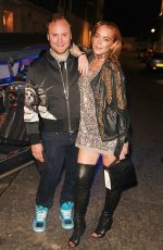 LINDSAY LOHAN at Nicholas Kirkwood 10 Year Collection Launch and Party 09/19/2015