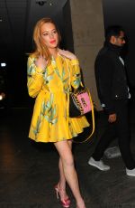LINDSAY LOHAN at Wonderland Magazine’s 10th Anniversary Party in London 09/22/2015