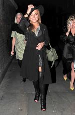 LINDSAY LOHAN Night Out in London 09/17/2015
