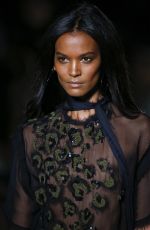 LIYA KEBEDE at Versace Fashion Show at Milan Fashion Week