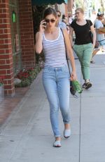 LIZZY CAPLAN in Jeans Out in Beverly Hills 09/08/2015