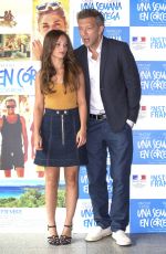 LOLA LE LANN at Una Semena En Corcega Photocall in Madrid 09/05/2015