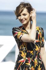 LOUISE BOURGOIN at Les Chevaliers Blancs Photocall at 2015 San Sebastian Film Festival 09/24/2015