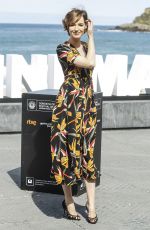 LOUISE BOURGOIN at Les Chevaliers Blancs Photocall at 2015 San Sebastian Film Festival 09/24/2015