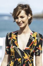 LOUISE BOURGOIN at Les Chevaliers Blancs Photocall at 2015 San Sebastian Film Festival 09/24/2015