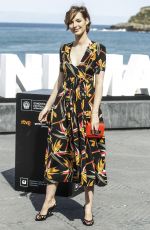 LOUISE BOURGOIN at Les Chevaliers Blancs Photocall at 2015 San Sebastian Film Festival 09/24/2015