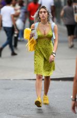 LOURDES LEON Out and About in New York 08/27/2015
