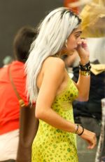LOURDES LEON Out and About in New York 08/27/2015