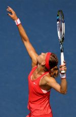 LUCIE SAFAROVA at 1st Round of US Open in New York 08/31/2015