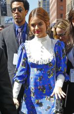 LUCY HALE at Jeremy Scott Fashion Show in New York 09/14/2015