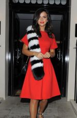 LUCY MECKLENBURGH Leaves Haymarket Hotel in London 09/21/2015