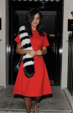 LUCY MECKLENBURGH Leaves Haymarket Hotel in London 09/21/2015