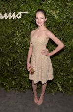 MACKENZIE FOY at Salvatore Ferragamo 100 Years in Hollywood Celebration in Beverly Hills 09/09/2015