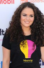 MADISON PETTIS at Think It Up Education Initiative Telecast in Santa Monica 09/11/2015