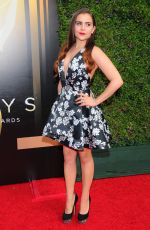 MAE WHITMAN at 2015 Creative Arts Emmy Awards in Los Angeles 09/12/2015