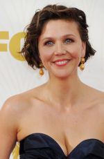 MAGGIE GYLLENHAAL at 2015 Emmy Awards in Los Angeles 09/20/2015