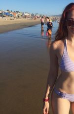MAITLAND WARD in Bkini at a Beach in Malibu 08/29/2015