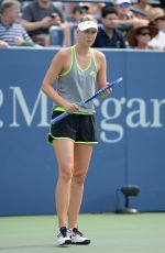 MARIA SHARAPOVA at Practise Session at US Open in New York 08/30/2015