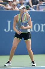 MARIA SHARAPOVA at Practise Session at US Open in New York 08/30/2015