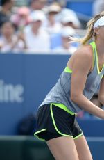 MARIA SHARAPOVA at Practise Session at US Open in New York 08/30/2015