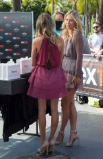 MARIA SHARAPOVA on the Set of Extra in Los Angeles 09/16/2015
