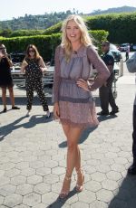 MARIA SHARAPOVA on the Set of Extra in Los Angeles 09/16/2015