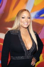 MARIAH CAREY at W Magazine Model Aearch at One World Trade Center in New York