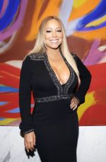 MARIAH CAREY at W Magazine Model Aearch at One World Trade Center in New York