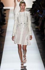 MARTHA HUNT at Herve Leger by Max Azria Fashion Show in New York 09/12/2015