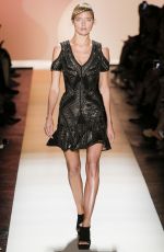 MARTHA HUNT at Herve Leger by Max Azria Fashion Show in New York 09/12/2015