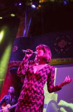 MARY ELIZABETH WINSTEAD Performs with Her Band in San Francison 
