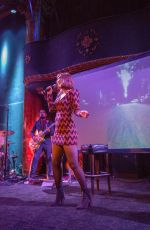 MARY ELIZABETH WINSTEAD Performs with Her Band in San Francison 