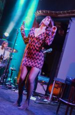 MARY ELIZABETH WINSTEAD Performs with Her Band in San Francison 