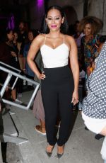 MELANIE BROWN at 2015 Essence Street Style Block Party in New York 09/13/2015