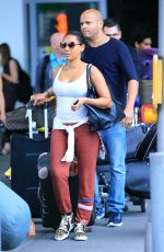 MELANIE BROWN at JFK Airport in New York 09/14/2015