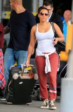 MELANIE BROWN at JFK Airport in New York 09/14/2015
