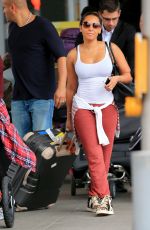 MELANIE BROWN at JFK Airport in New York 09/14/2015