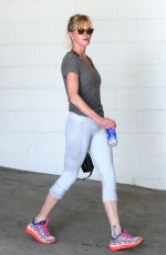 MELANIE GRIFFITH Leaves a Gym in Beverly Hills 09/30/2015