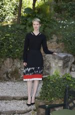 MIA WASIKOWSKA at Crimson Peak Photocall in Rome 09/28/2015