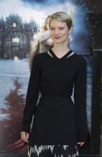 MIA WASIKOWSKA at Crimson Peak Photocall in Rome 09/28/2015
