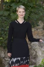 MIA WASIKOWSKA at Crimson Peak Photocall in Rome 09/28/2015