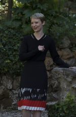 MIA WASIKOWSKA at Crimson Peak Photocall in Rome 09/28/2015