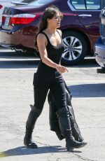 MICHELLE RODRIGUEZ Riding Her Bike Out in Malibu 09/18/2015