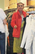 MILEY CYRUS Out Shopping at The North Face in Beverly Hills 09/15/2015